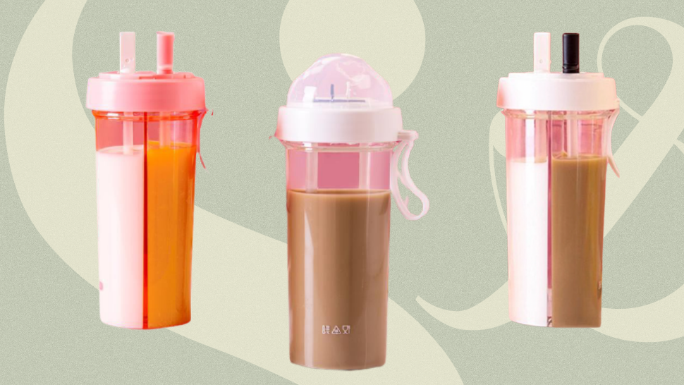 This Minimalist Tumbler Can Store Two Different Drinks And It Costs Only P199