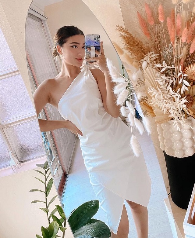 White Dress With Denim Jacket - Buy and Slay