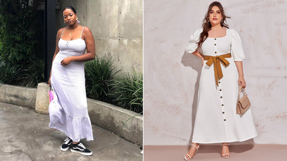 10 Flattering White Dress Outfit Combinations for Curvy Girls