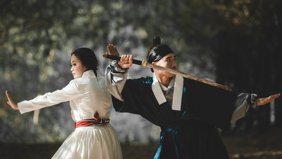 This Couple's Thrilling Prenup Shoot Was Inspired By The K-drama "kingdom"