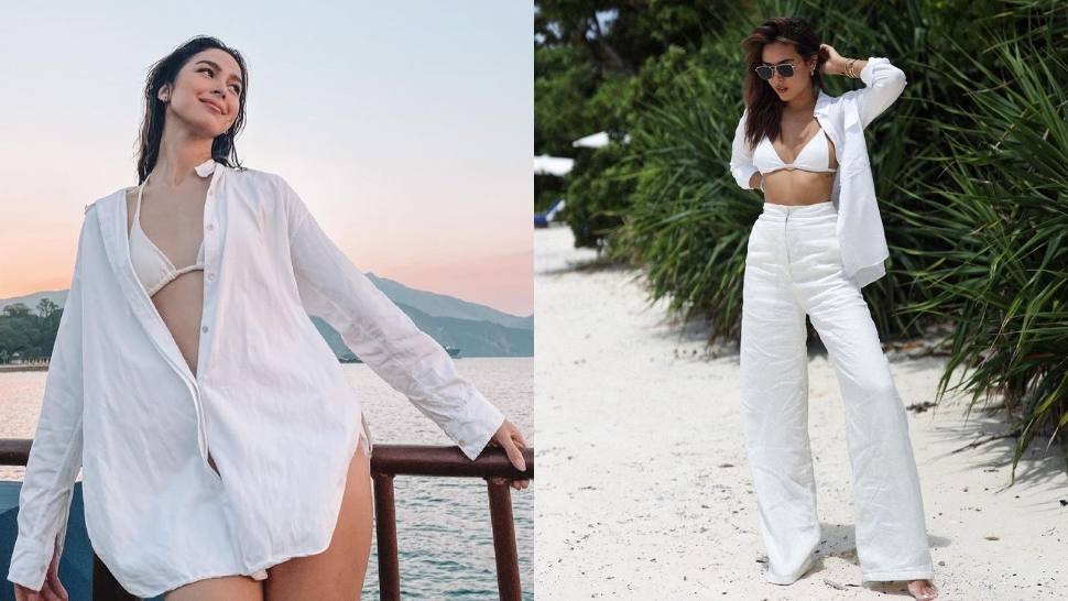10 Celebs Who Prove That A White Button-down Is A Must-have For The Beach