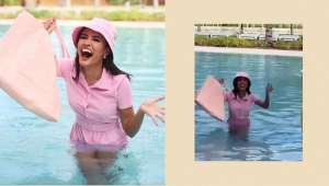 Rabiya Mateo Fell Into A Pool During A Miss Universe Photoshoot And Handled It Like A Total Pro