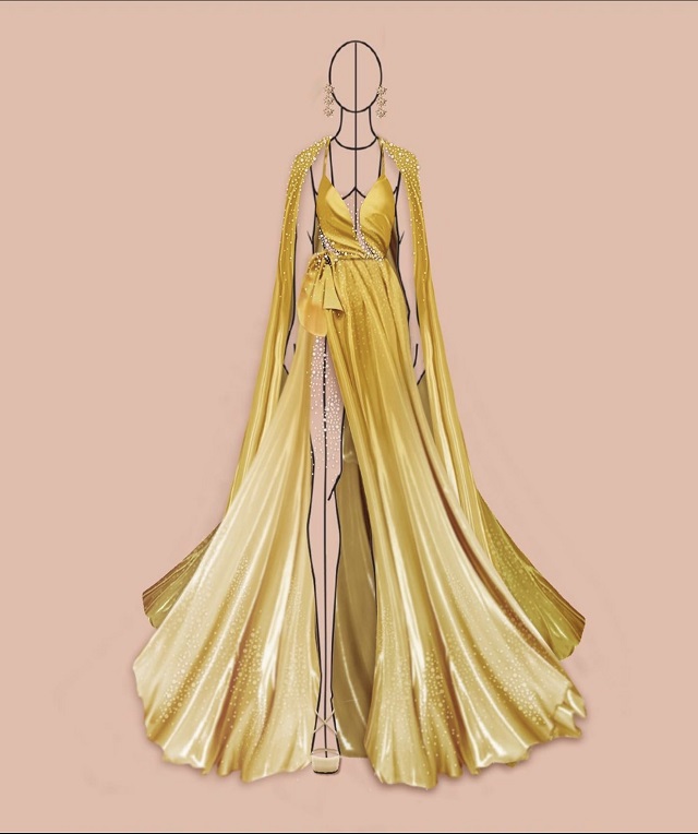 Gown Clothing Formal Wear Fashion Sketch - Drawing Transparent PNG -  700x1026 - Free Download on NicePNG