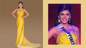 The Real Meaning Behind Rabiya Mateo’s Yellow Evening Gown For Miss Universe