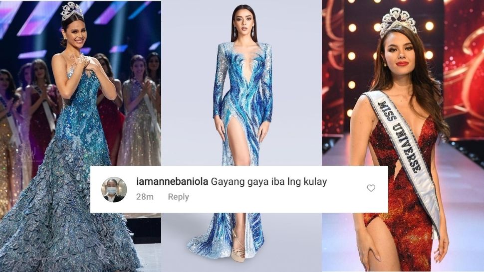 Miss Thailand Amanda Obdam’s Evening Gown Looks Like Catriona Gray’s ...