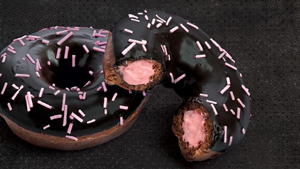 Psa: These Black And Pink Krispy Kreme Donuts Are Now In Your Area