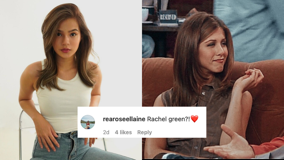 The Internet Thinks Maris Racal Looks A Lot Like Rachel From "friends" Because Of Her New Hair Style