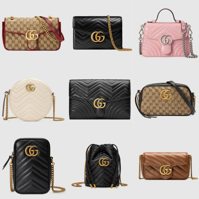 GUCCI MARMONT BAG ALL SIZES 