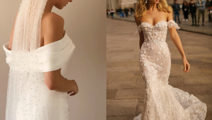 11 Gorgeous Off-shoulder Wedding Gowns You Can Wear Down The Aisle
