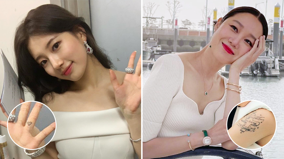 5 Korean Actresses with Tattoos That You Don't See in K-Dramas