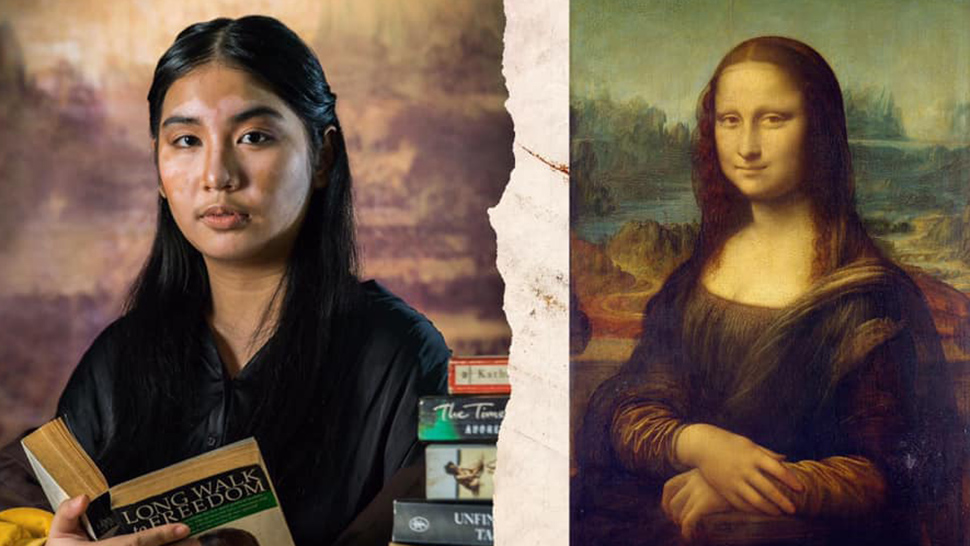This College Thesis Is Going Viral for Recreating Classic Art with Unconventional Muses