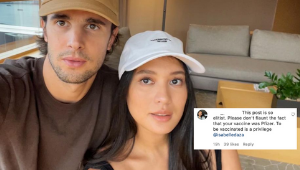 Isabelle Daza Draws Flak For Wearing A “vaccinated By Pfizer” Cap
