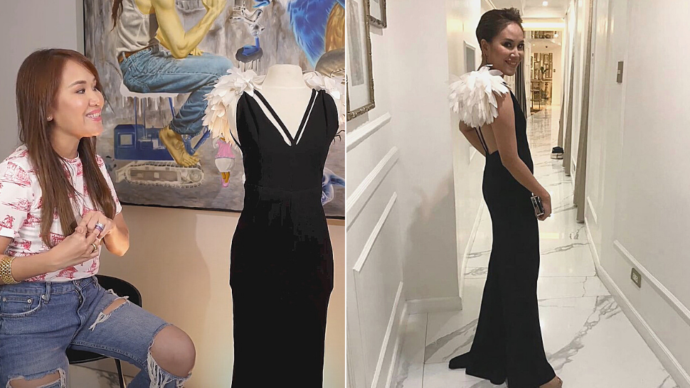 Dr. Aivee Teo's Filipino-made Designer Collection Includes A Stunning Inno Sotto Lbd
