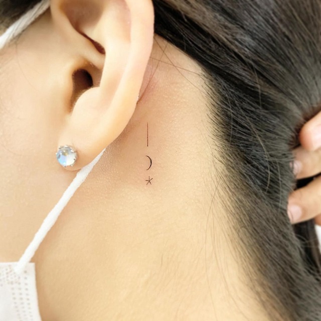 Your guide to behind the ear tattoos  Stories and Ink