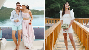 All The Outfits Jess Wilson Wore At Her Wedding Weekend In Palawan