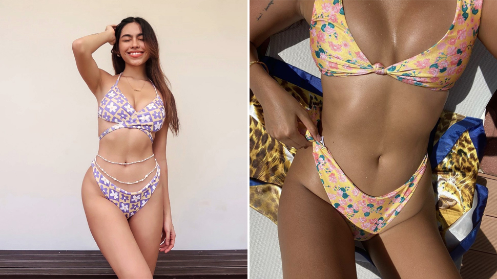 These Influencers Will Convince You to Wear a Floral Bikini at the Beach