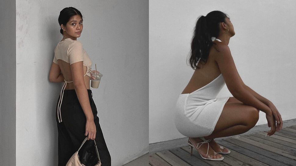 All the Chic Ways to Wear Anything Backless, As Seen on Angelique Manto