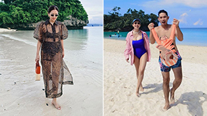 Liz Uy’s Stylish Travel Ootds In Boracay Are Proof You Can Layer At The Beach