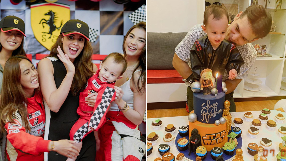 Max Collins And Pancho Magno's Son Had The Coolest Racing And Star Wars-themed Birthday Parties