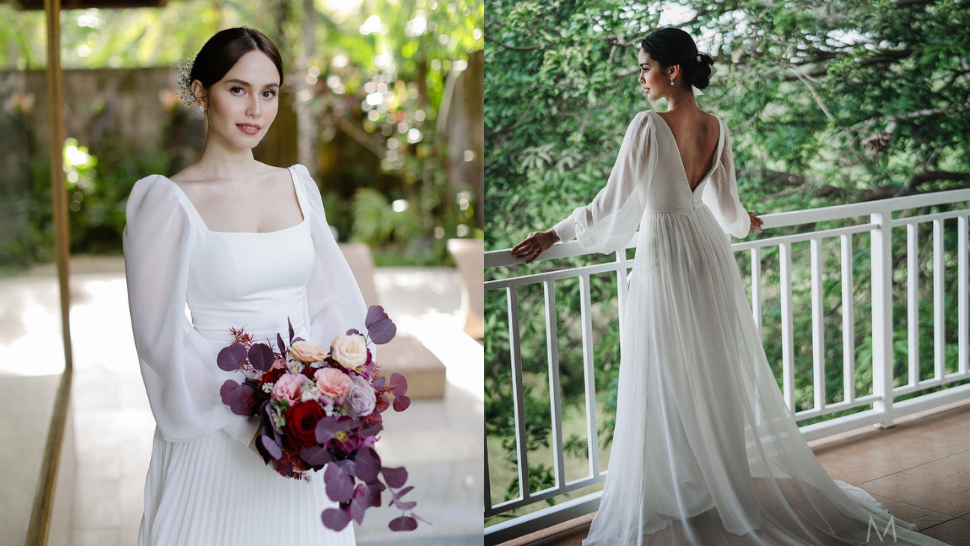 10 Minimalist Celebrity Wedding Gowns You'd Love To Wear On Your Big Day