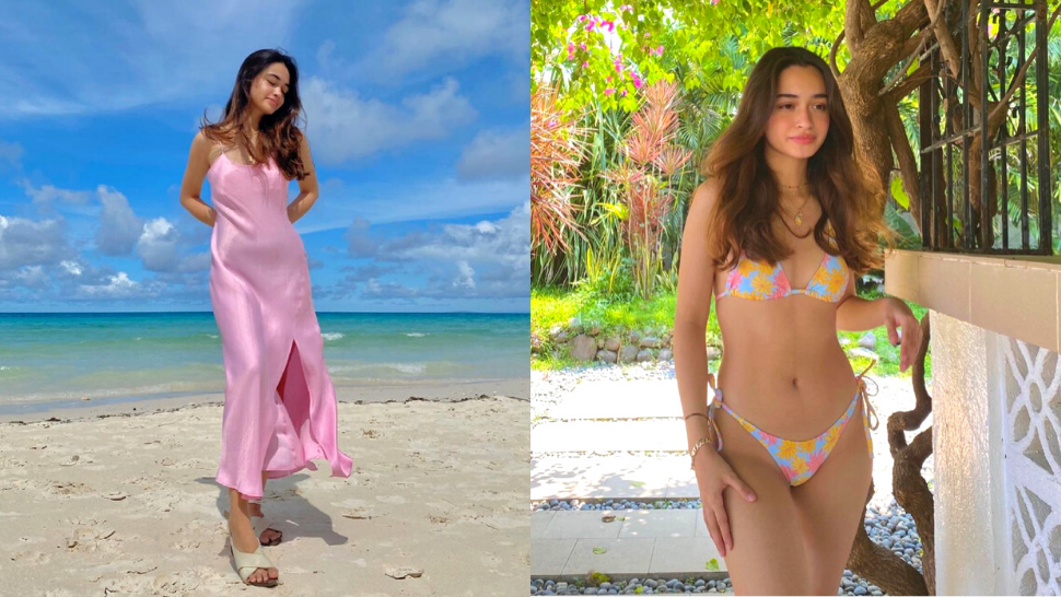 10 Colorful, Fresh Beach Outfits That We're Totally Stealing from Angelina Cruz