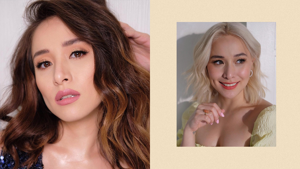 Cristine Reyes Looks Super Fresh with Her New Blonde Hair