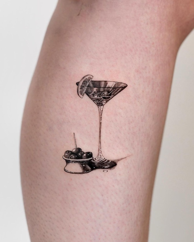 cocktail tattoo