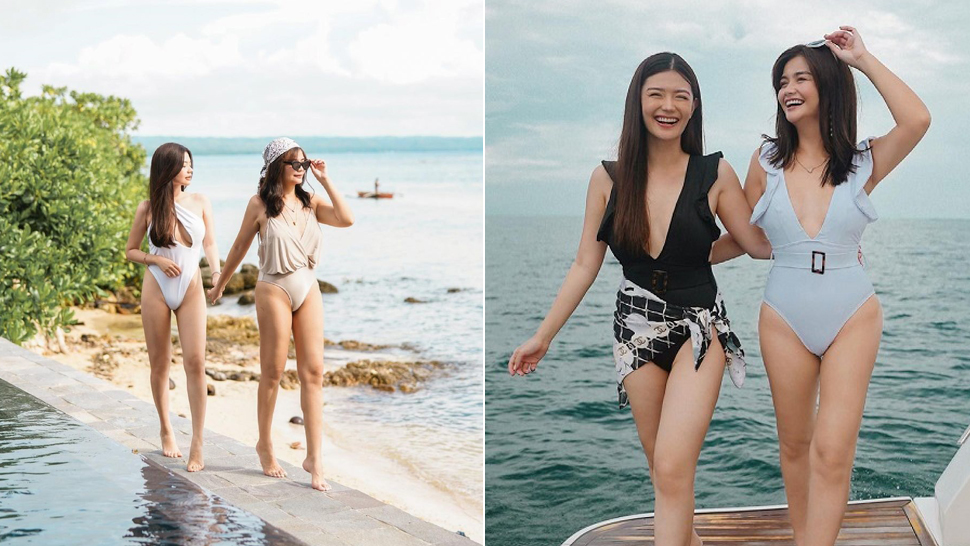We Love Vern And Verniece Enciso’s Matching Swimsuit Ootds In Cebu