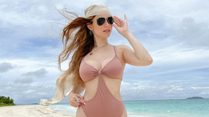 We're Obsessed With Jessy Mendiola's Skin-baring Nude Swimsuit In Amanpulo