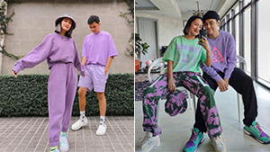 Laureen Uy And Miggy Cruz’s Matchy Couple Ootds Will Convince You To Wear Ube-colored Outfits