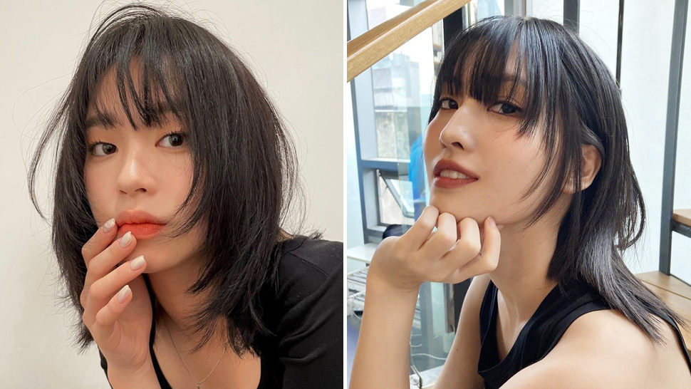 10 Shoulder Length Haircuts With Bangs That Always Look Fresh