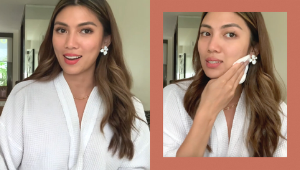 Here's How Nicole Cordoves Removes Her Makeup In Just Two Easy Steps