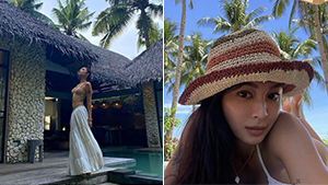 Nadine Lustre's Sultry Swimsuit Ootds In Siargao Will Convince You To Wear Neutrals