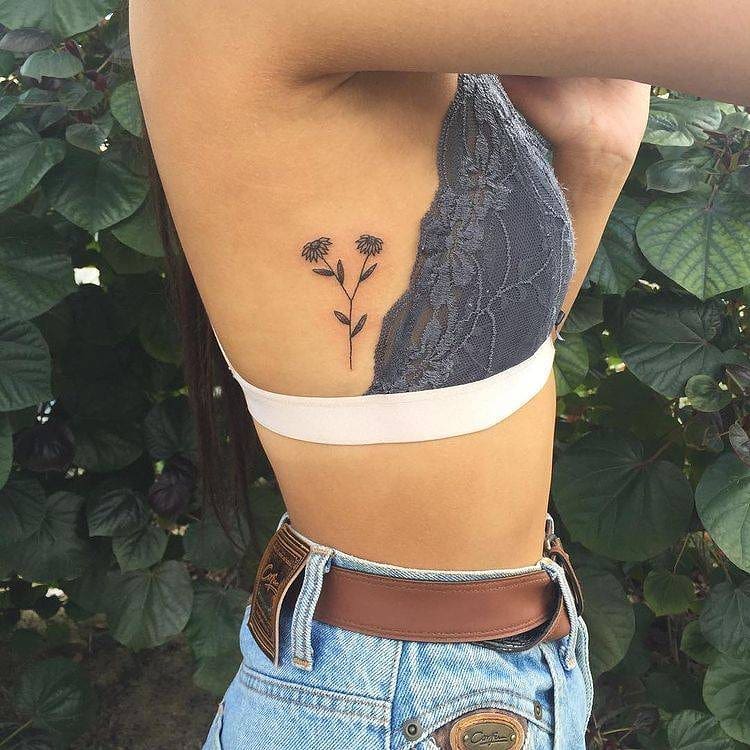 tiny flower tattoo ideas