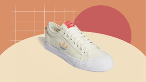 We're In Love With The Pastel Hues On These Canvas Adidas Sneakers