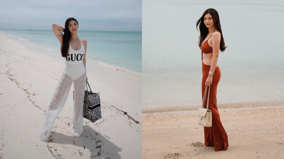 Verniece Enciso Is Making A Case For Wearing Designer Bags To The Beach And We're All For It