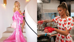 All The Fabulous Looks From Paris Hilton's Addictive New Cooking Show