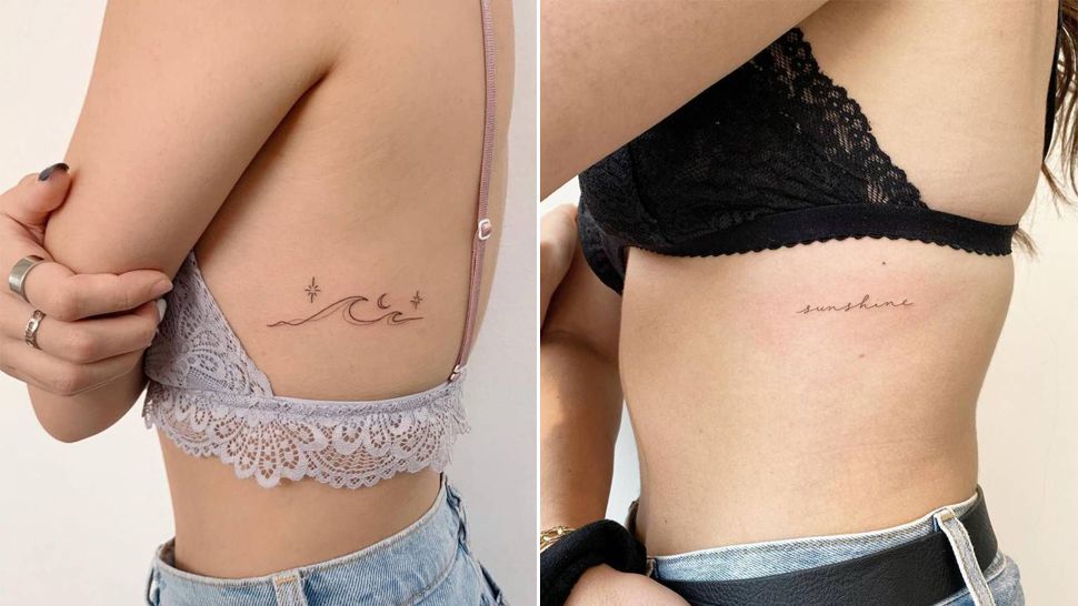 10 Minimalist And Dainty Rib Tattoo Designs That Will Convince You To Get Inked