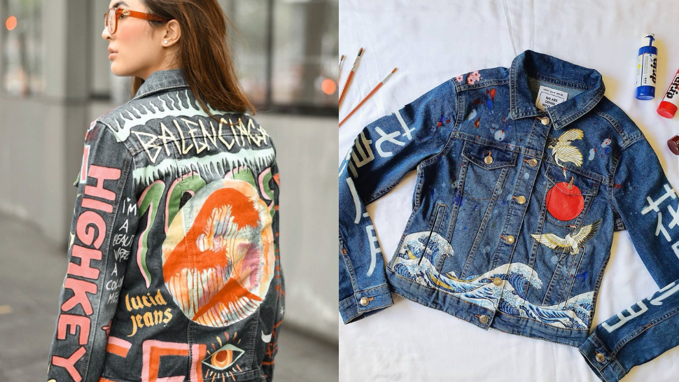 This Local Instagram Shop Can Paint Your Denim Clothing and Turn Them Into Works of Art