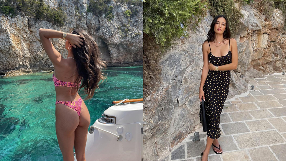 Kelsey Merritt’s Sweet and Sultry Travel OOTDs in Croatia Will Convince You to Pack Light