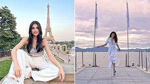 All The Neutral Colored Outfits We’d Love To Steal From Rhian Ramos’ Ootds In France