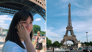 Yen Santos Got So Emotional After Seeing The Eiffel Tower In Paris