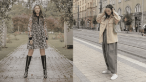 We're In Love With Camille Co's Cozy, Dainty Travel Ootds In Finland