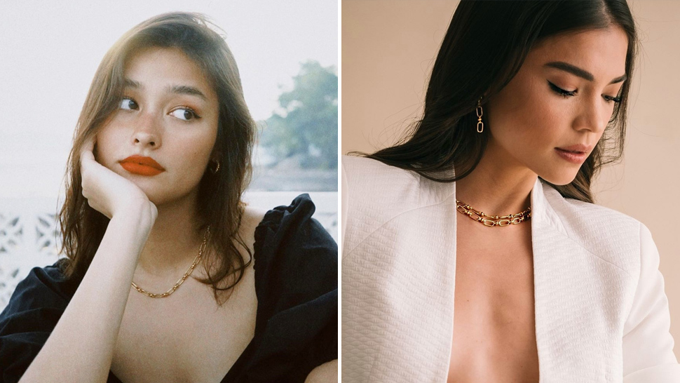 Liza Soberano And Rhian Ramos Are Twinning In This P999 Chain Necklace