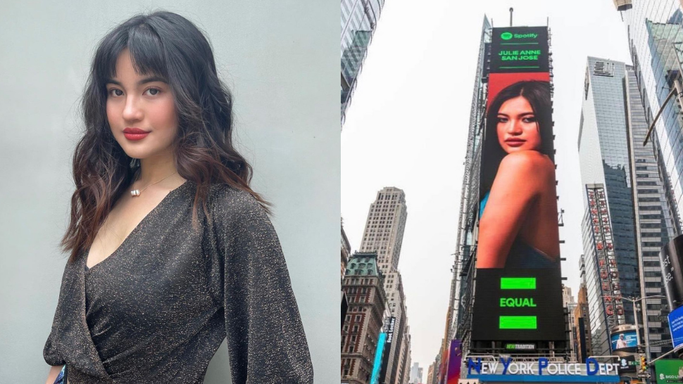 Julie Anne San Jose Recalls The Moment She Found Out About Her Spotify Billboard In New York