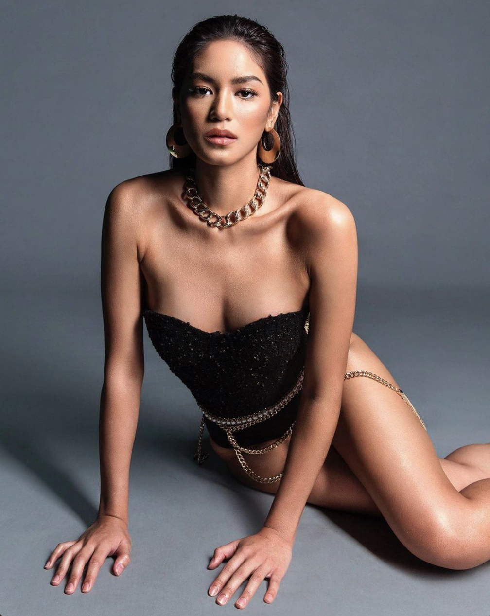 sultry black swimsuits as seen on the miss universe philippines 2021 top 10