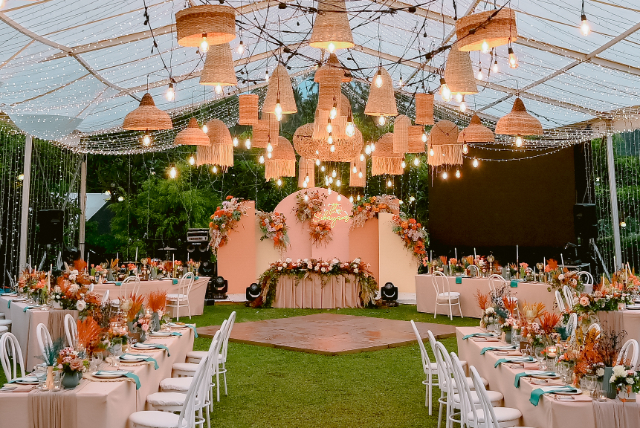 Aesthetic Pastel Fairytale Wedding in Gunita Villas and Pavillion ...