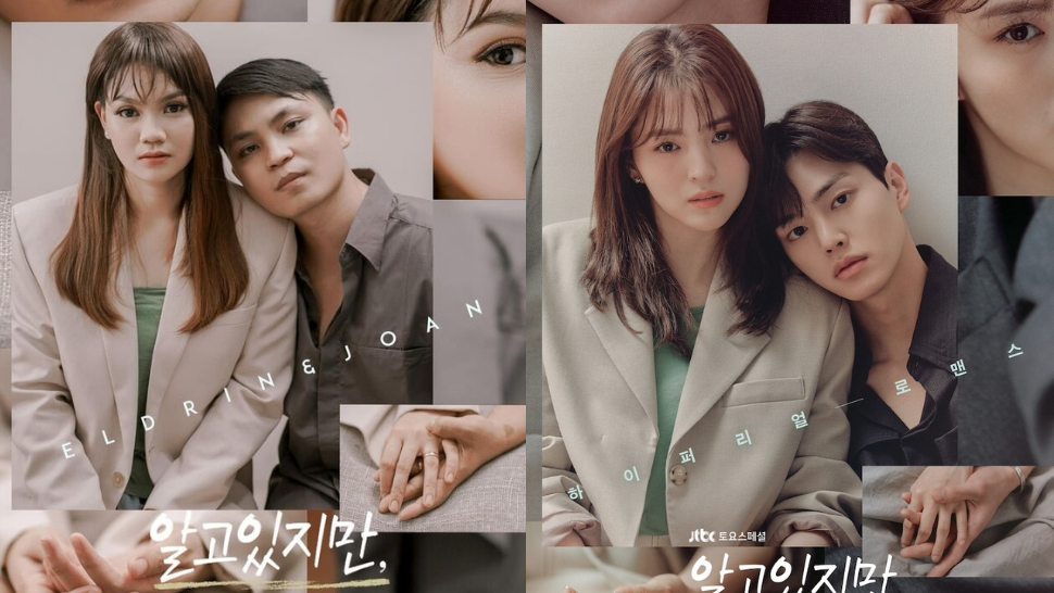 This Pinoy Couple Recreated K-drama Posters For Their Creative Prenup Shoot