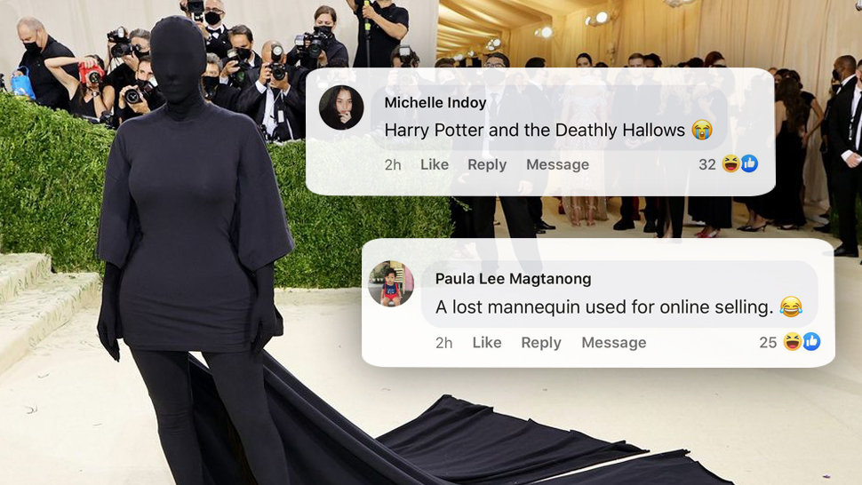 Kim Kardashian Literally Wore Head-to-toe Black To The Met Gala And The Internet Can’t Take It