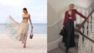 8 Chic And Eye-catching Ways To Style A Long Skirt
